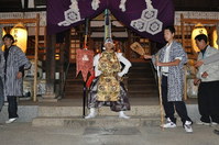 1110篠原厳島神社春季大祭・猿田彦足固め