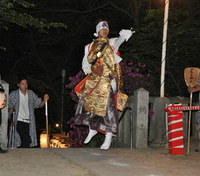1109篠原厳島神社春季大祭・猿田彦足固め