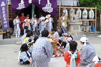 1112篠原厳島神社春季大祭、御神輿・猿田彦お渡り