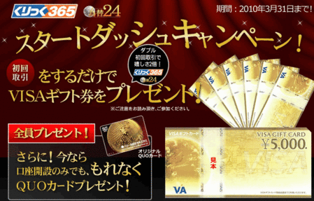 スター為替 口座開設プレゼントキャンペーン