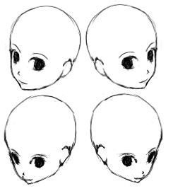 ふかん斜め顔3