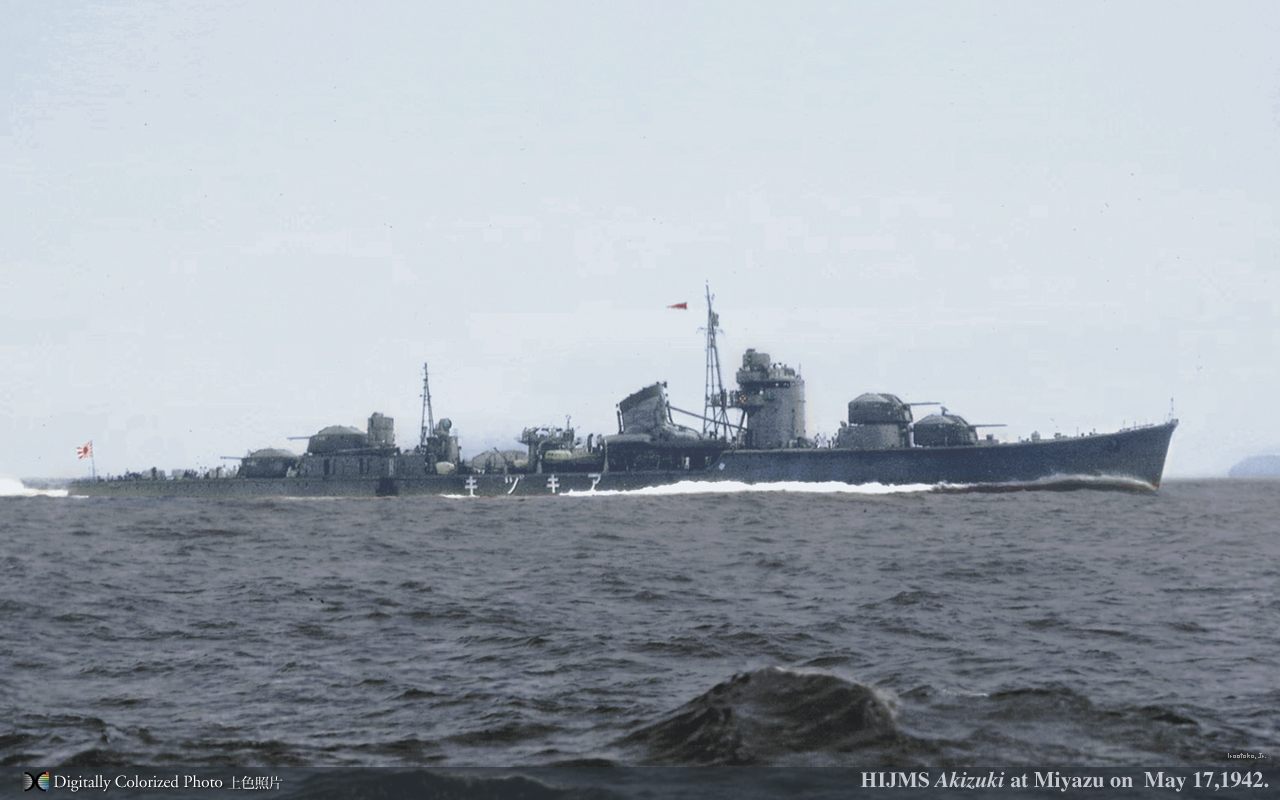 Akizuki Class Destroyer