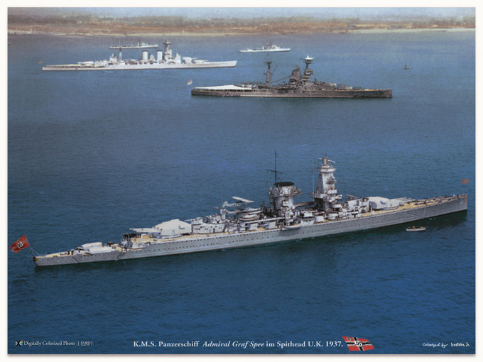 Coronation Fleet Review ジョージ六世戴冠記念観艦式 1937