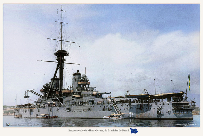 1/700 ブラジル戦艦ミナス・ジェライス1942 完成品 Abrams1991 on X: 