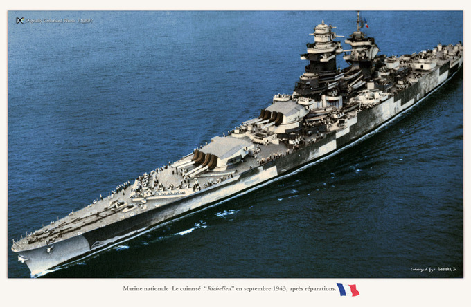 Marine nationale La Richelieu_sep1943