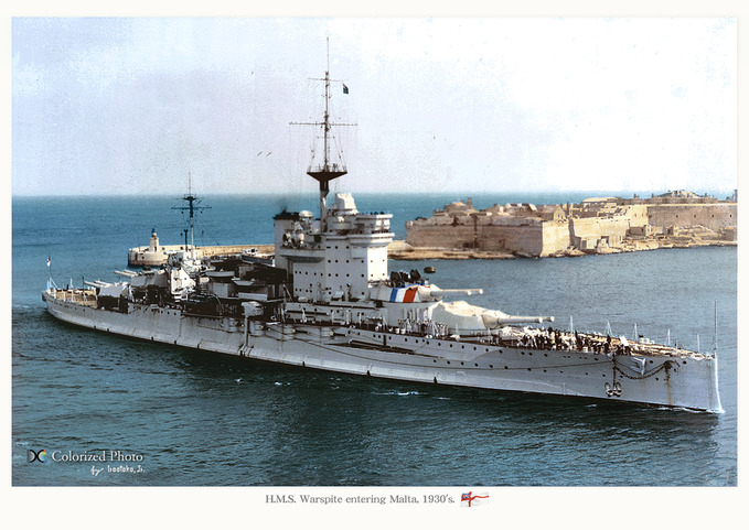 HMS Warspite : MONOCHROME SPECTER