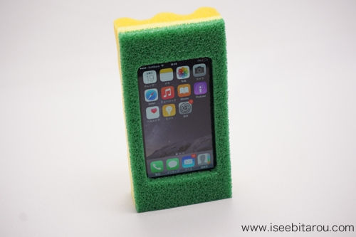 スポンジiPhoneケース8