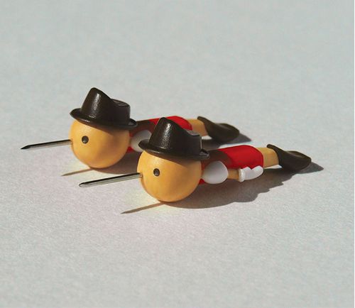 ピノキオのプッシュピン