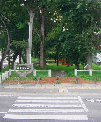 遊歩道緑地