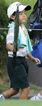 日本ジュニアゴルフ選手権を家族と応援・弟の石川航くん・サンスポ