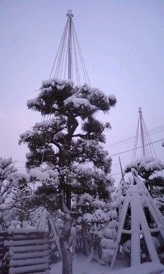 雪つり