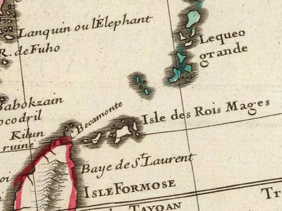1705Guillaume_de_Lisle_Indes_et_Chine_Rumsey4764084琉球