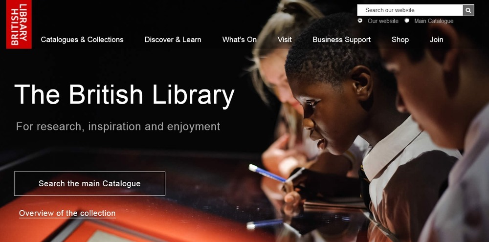British_Library_website