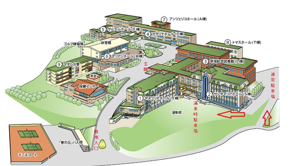 純心校地内圖
