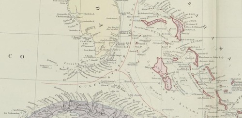 1887_bahama_Stanford_London_Atlas82_West_Indies