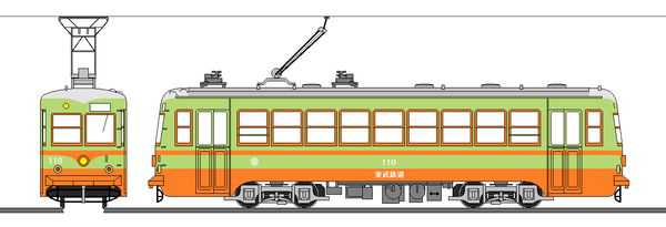 東武鉄道日光軌道線100形電車 : 56kumaの趣味日記