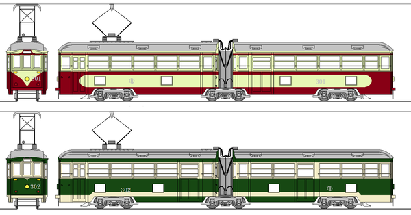 仙台市交通局モハ300形電車 : 56kumaの趣味日記