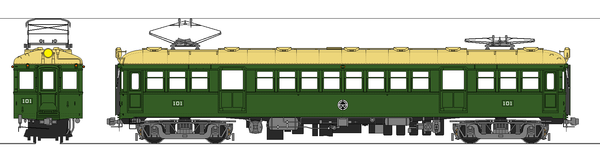 阪和電気鉄道モヨ100形電車 : 56kumaの趣味日記