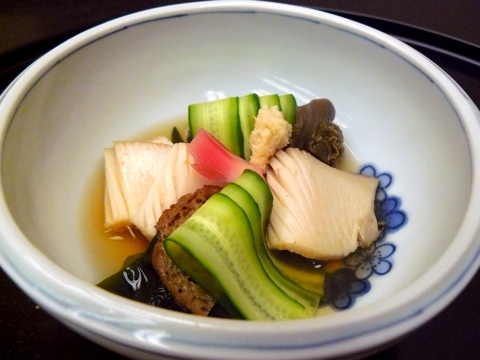 鮑の酢の物