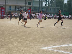 部活動対抗リレー