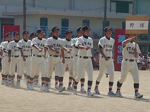 部活動行進・野球部