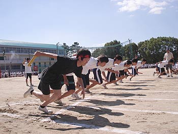 男子4×200mリレー