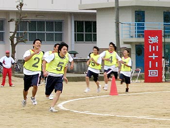 男子200m走