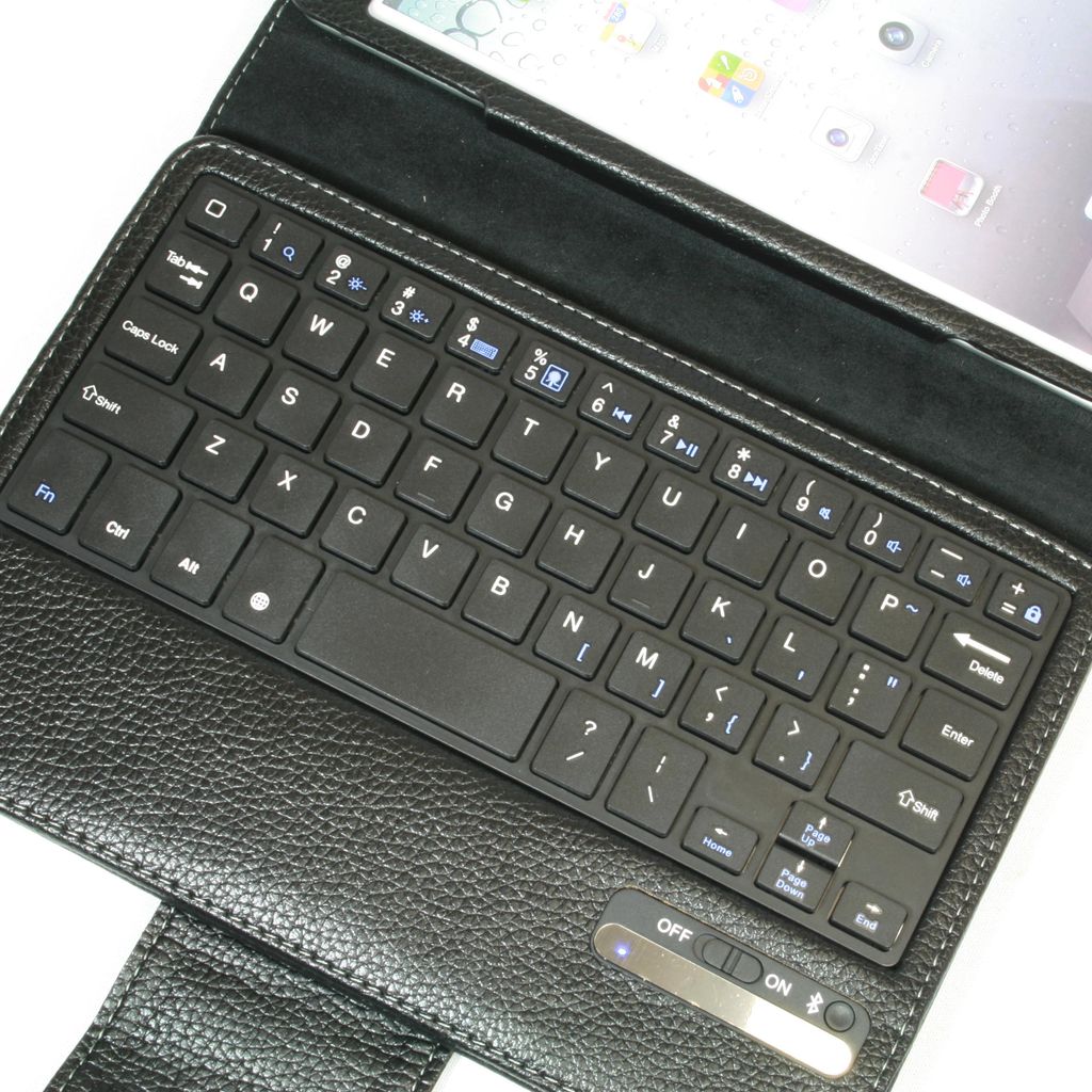 入力環境を快適化 iPad mini用レザーケース付きBluetoothキーボード【イケショップのレア物】
