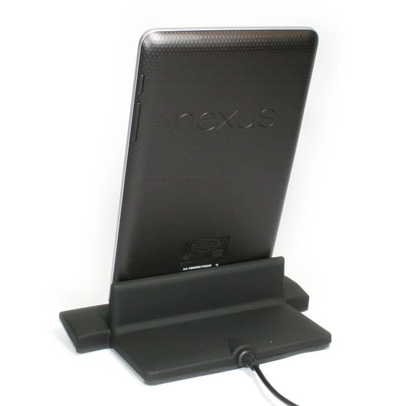 デスクでもNexus7使い放題!純正より安くて充電もデーター転送もできるスタンド【イケショップのレア物】