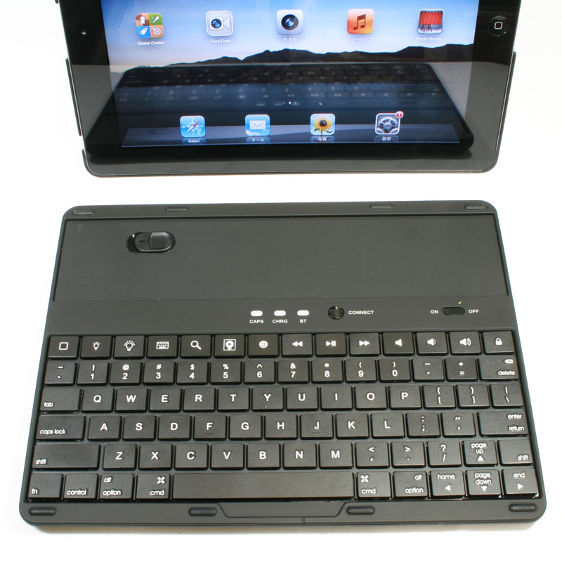 こいつはクール! iPadをPCライクにするマルチスタンドBTキーボードケース【イケショップのレアもの】