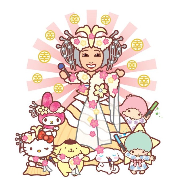 小林幸子さん×サンリオキャラクターコラボレーションデザイン①