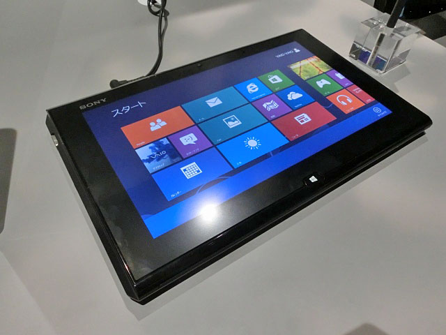 索尼超极本2面! “VAIO Duo 11”在真机照片中看到