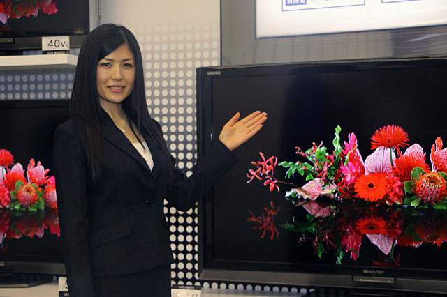 「LED AQUOS」発表会