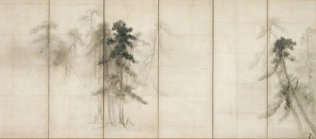 １０松林図屏風・右隻（small）