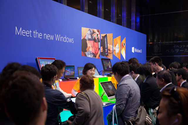 いよいよ発売開始 もの凄い盛り上がりを見せたWindows 8関連イベント【デジ通】