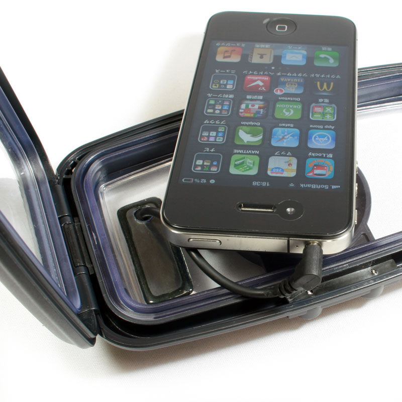 ゲリラ豪雨にも勝てる? iPhoneをマイ自転車に搭載できる強力な防水機能マウント 【イケショップのレア物】