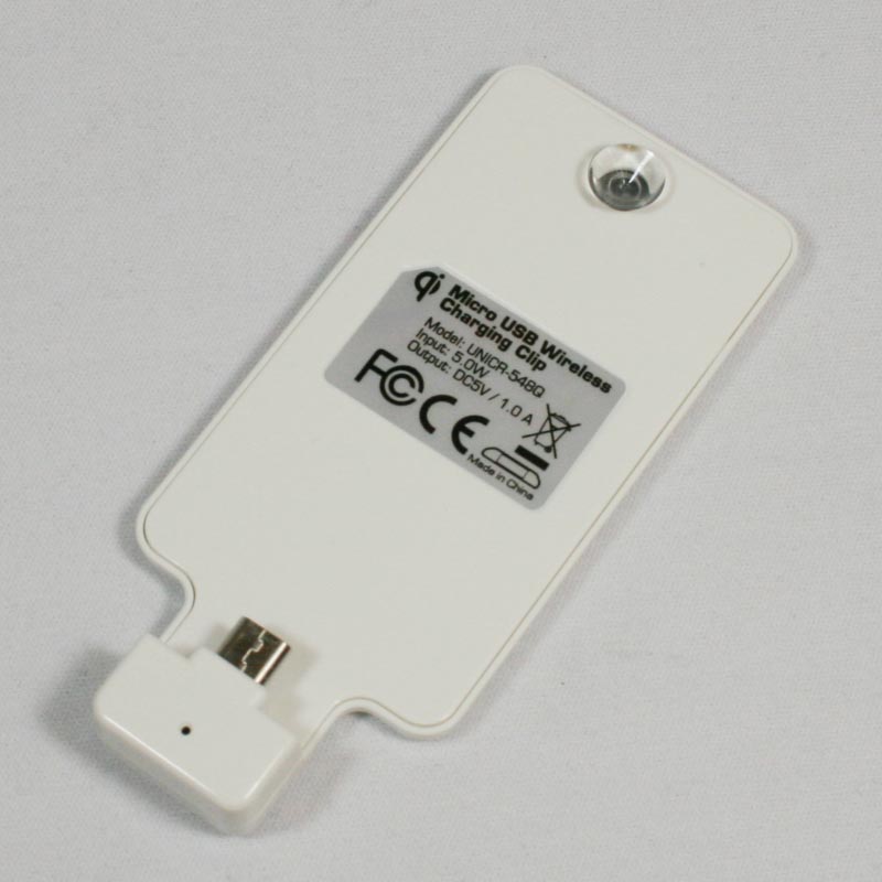 充電もワイヤレス!GALAXY SIII / SII / Note対応のワイヤレスチャージクリップ【イケショップのレア物】