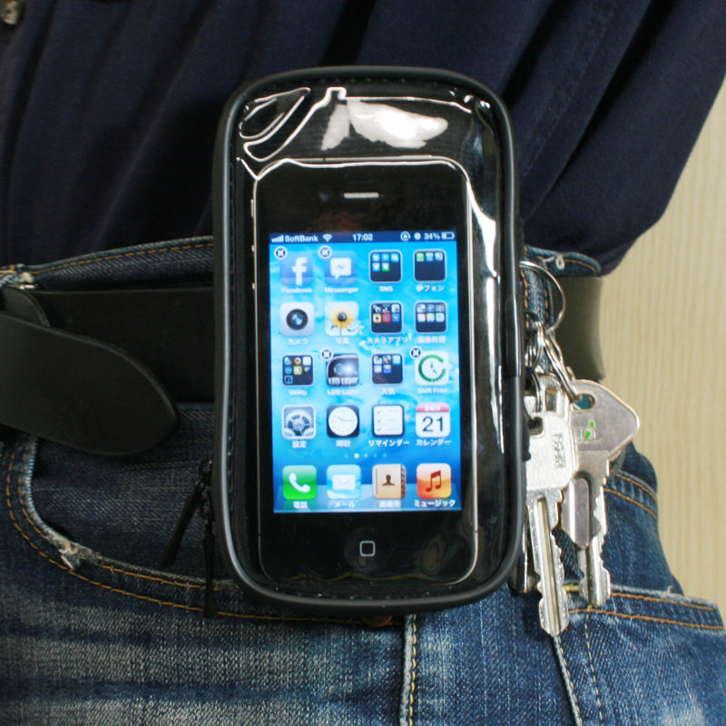 iPhone 5もGALAXY SIIIにも対応!自転車用のモバイルマウントホルダー【イケショップのレアもの】
