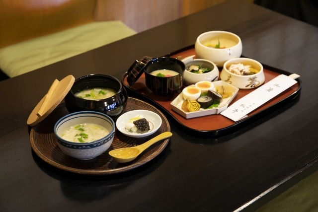 「瓢亭 別館」の朝がゆは、まさに絶品！