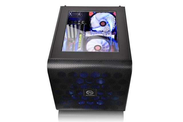 [ジャンク] Thermaltake キューブ型PCケース Core X9 動作未確認 : Thermaltake Core V21⁄Black⁄Win⁄SECC 水冷対応キューブ