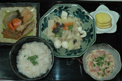 夕飯