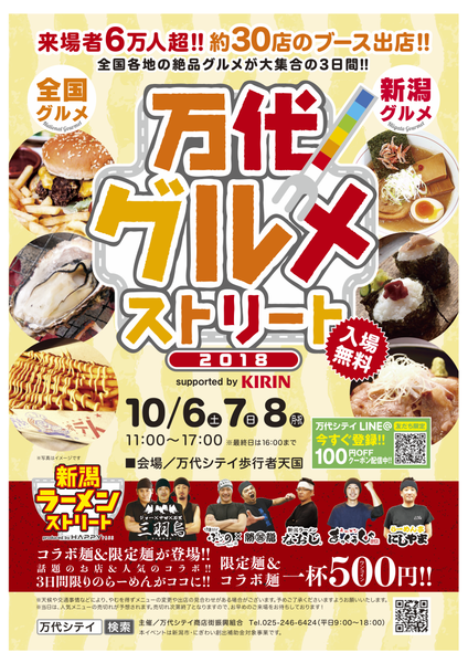 万代グルメストリート2018