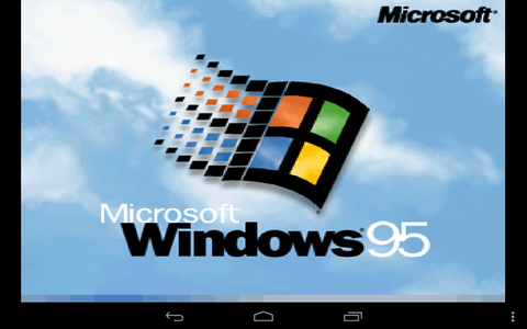 Nexus7にWindows95