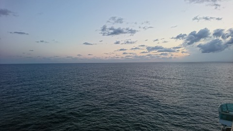 船ならではの景色