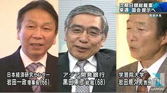 日銀総裁候補