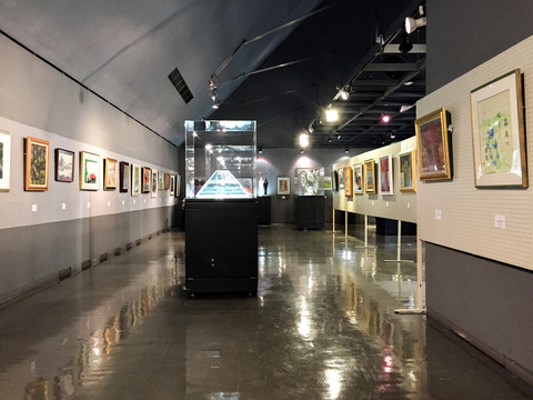 諏訪を描く 展示01