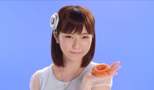 島崎遥香ぷるるんポンデリング、ミスタードーナツ