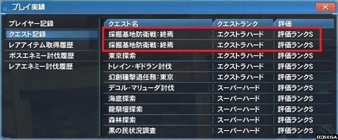 怒涛の2連続Sランククリア