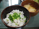 鰺ご飯