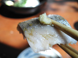 イワシ刺しアップ